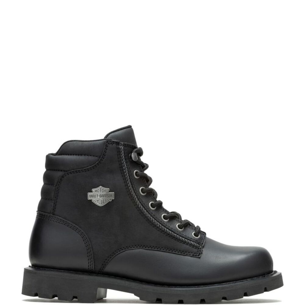 Harley-Davidson Mens Clarkson Black Boots (NWT)